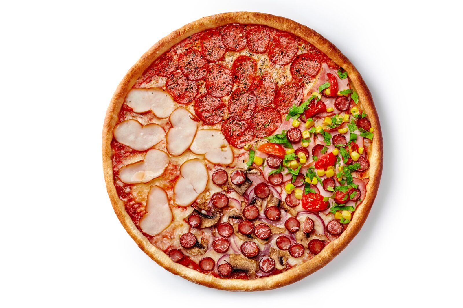 что значит половина от четырех пицц пепперони в игре фото 90